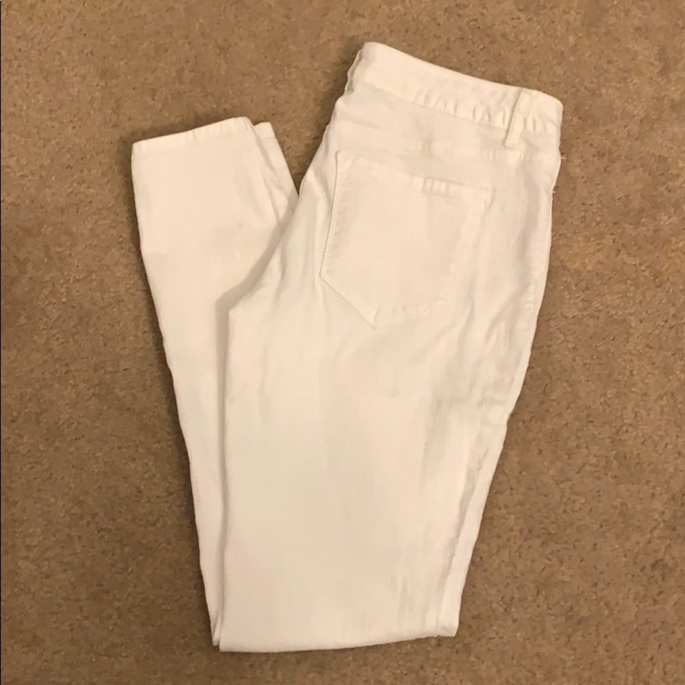 white jeans